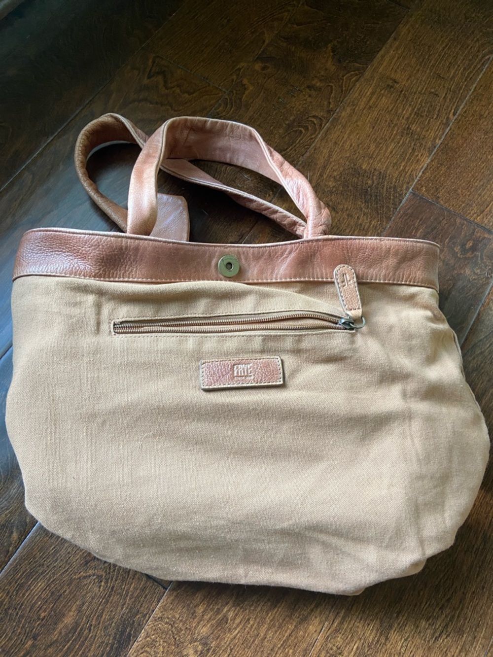 Frye Nora Knotted Tote O/S light brown - Picture 8 of 13